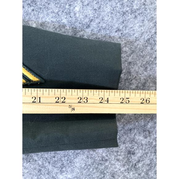 US Army Service Uniform Coat Mens 40L Wool Green Staff Sergeant Patches Ribbons - Picture 8 of 12